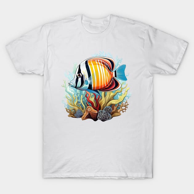 Butterflyfish T-Shirt by zooleisurelife